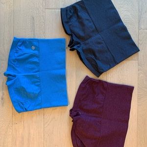Lululemon Bootie Yoga Shorts (3pair)